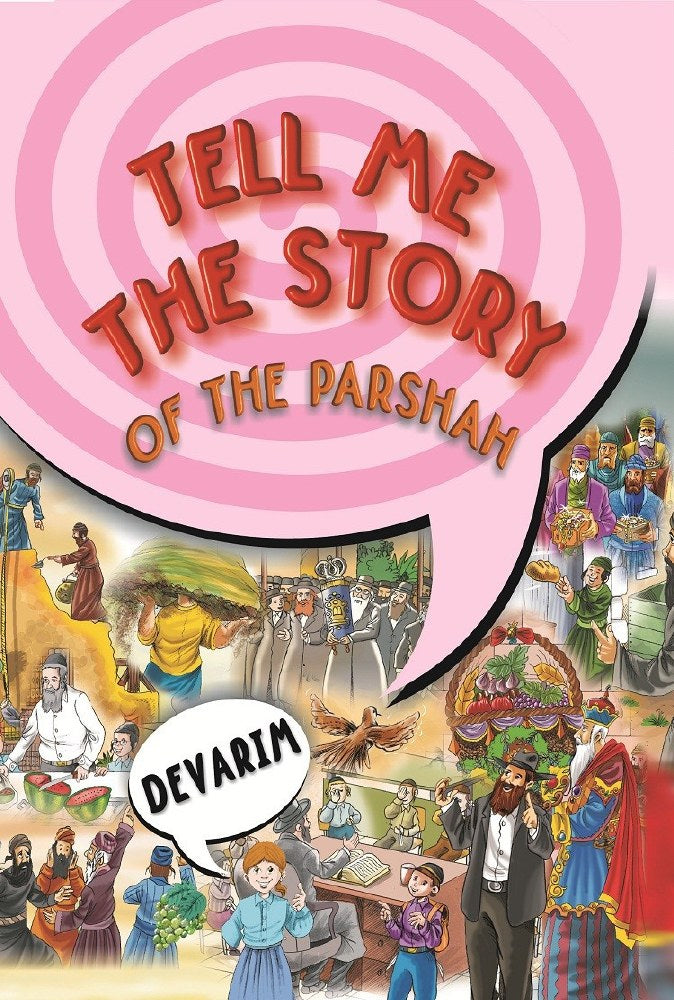 Tell Me the Story of the Parsha - Devarim Laminated Pages