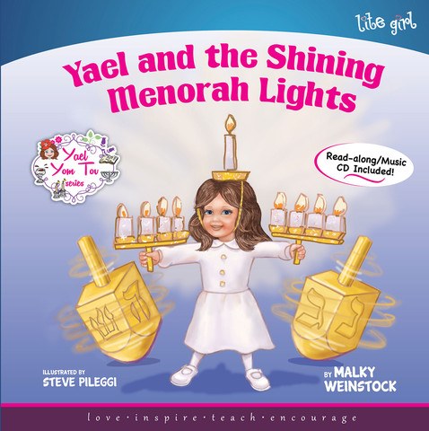 Yael and the Shining Menorah Lights with Music CD