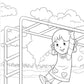 Spring & Summer with Avi & Chavi - Coloring Book