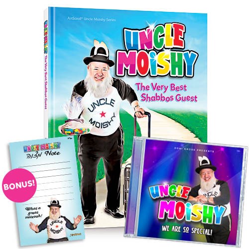 Uncle Moishy The Very Best Shabbos Guest! and We Are So Special Music CD