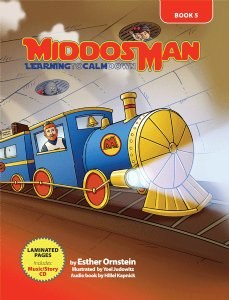 Middos Man Volume 5 Learning to Calm Down Book and Read-Along CD