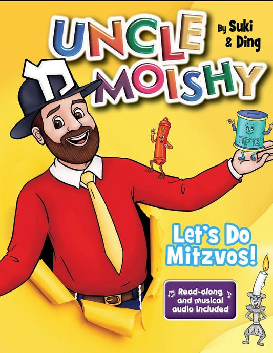 Uncle Moishy Let's Do Mitzvos! with Read Along Music CD