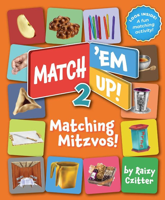 Match 'Em Up! Volume 2 Matching Mitzvos [Board Book]