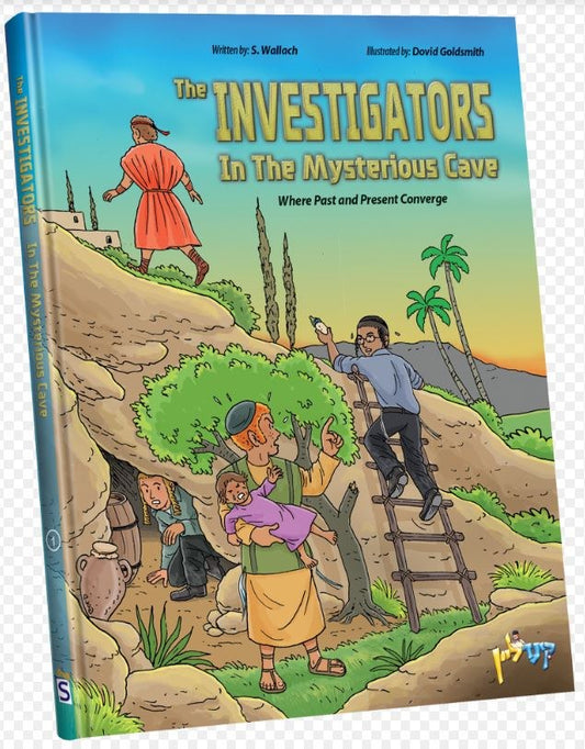 The Investigators in the Mysterious Cave Comics Book