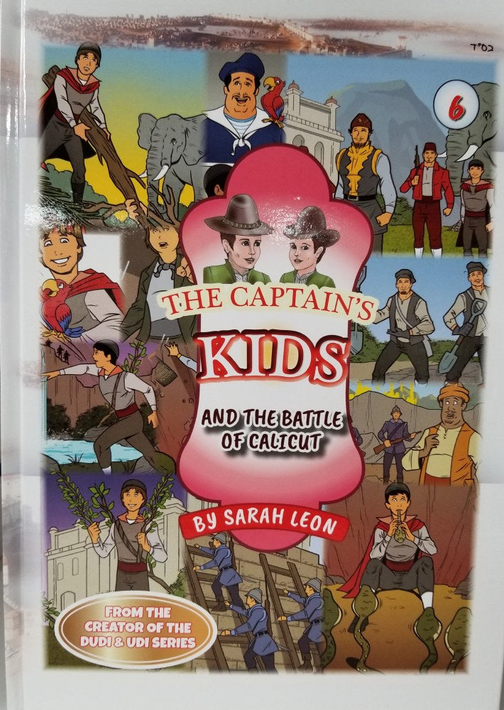 The Captain's Kids #6 and the Battle of Calicut Comic Story