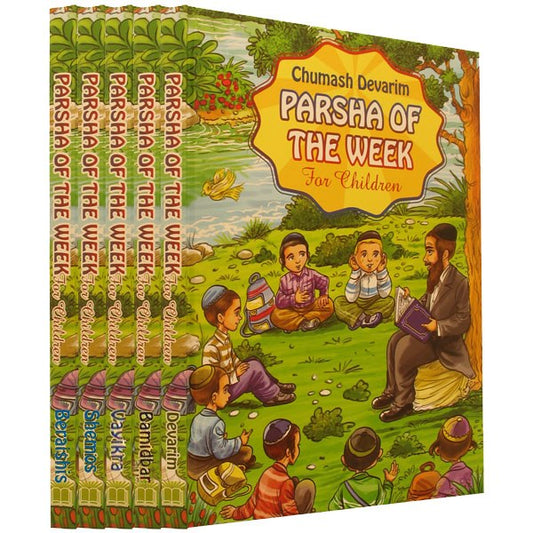 Parsha of the Week for Children 5 Volume Set