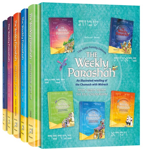 The Weekly Parashah 5 Volume Slipcased Set Jaffa Family Edition